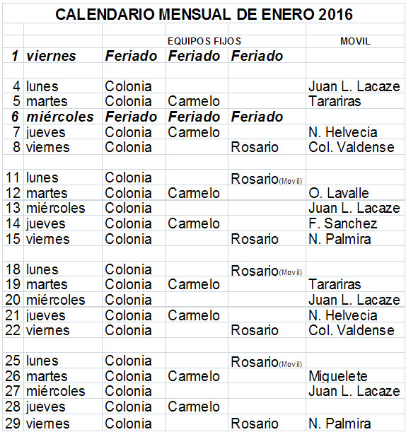 calendario-licencias-conducir-enero-2016