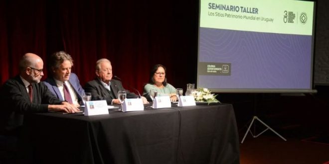 Se inauguró en Colonia Seminario Taller “Los sitios patrimonio mundial en Uruguay”