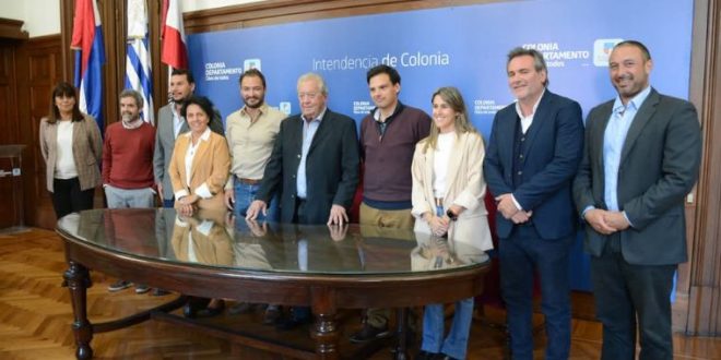 El nuevo directorio de ANDE visitó al Intendente Moreira en su gira institucional