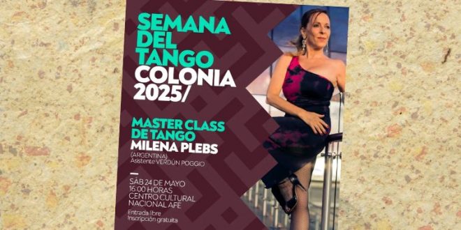 Master Class de Tango a cargo de la reconocida bailarina Milena Plebs